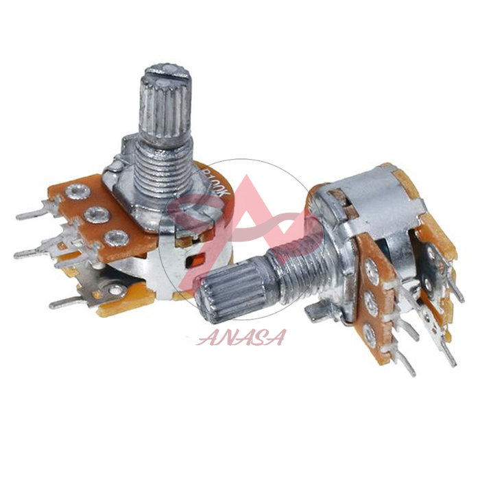 Chiết Áp Đôi WH148 6 Chân Dạng Volume (nhiều giá trị biến trở)