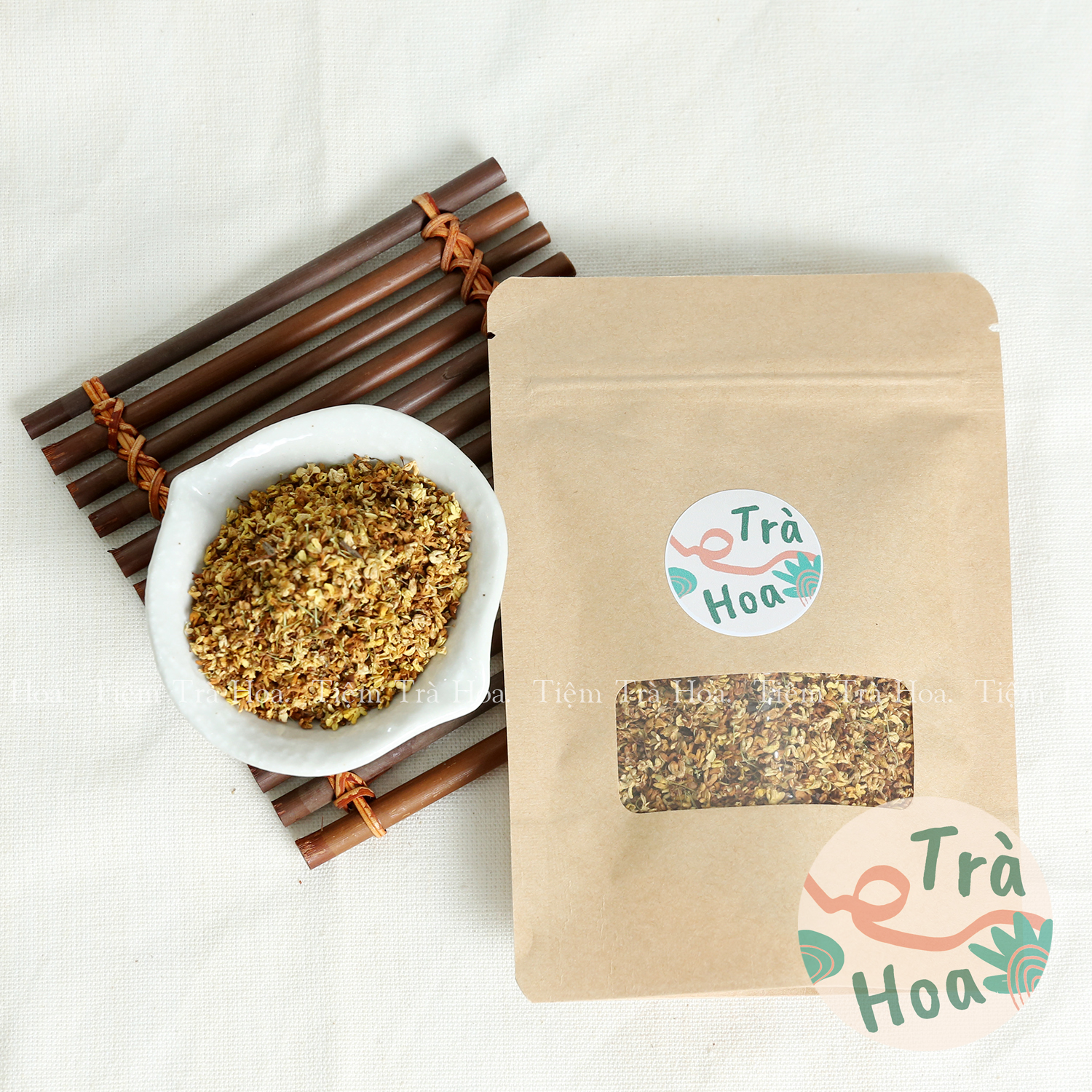 Trà Quế Hoa (Hoa Mộc Quế) sấy lạnh [Cao Cấp]