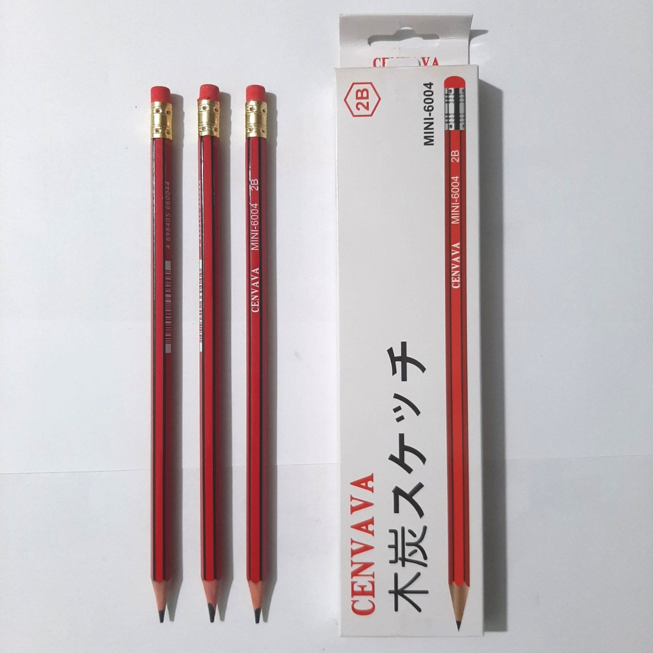 Hộp 12 Cây Bút Chì 2B Cenvava - Nhiều mẫu