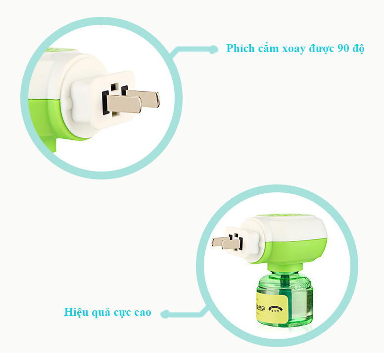 Máy Đuổi Muỗi Bằng Tinh Dầu