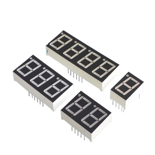 Led 7 Đoạn - Led 7 Thanh 0,56 inch (1 - 2 - 3 - 4 Số) Màu Đỏ (Âm chung)