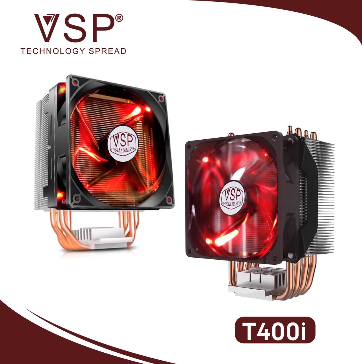 Tản nhiệt CPU VSP Cooler Master T400I 4 ống đồng