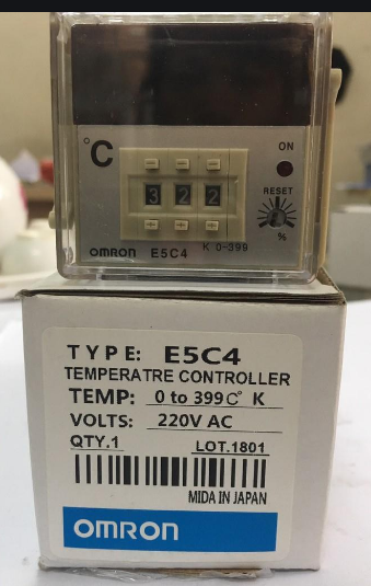 Bộ điều khiển nhiệt độ E5C4 đồng hồ nhiệt E5C4 .(bao gồm cả đế)