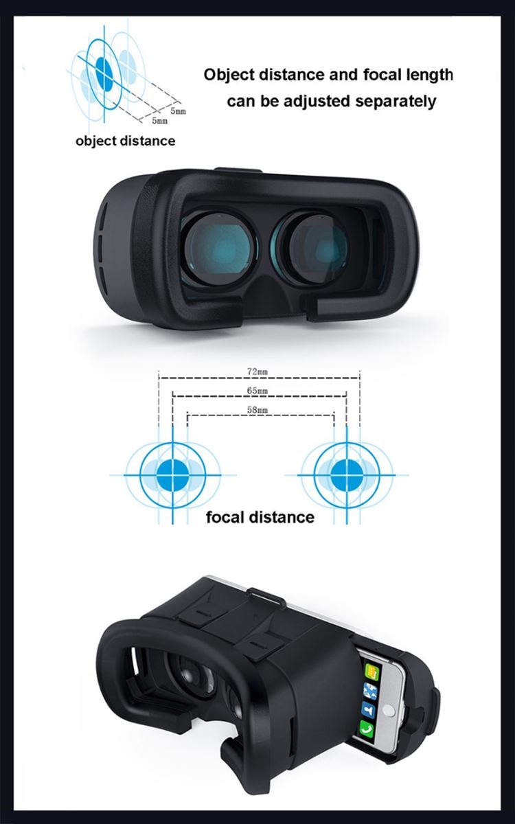 Kính thực tế ảo xem phim chơi game 3D VRBOX V2