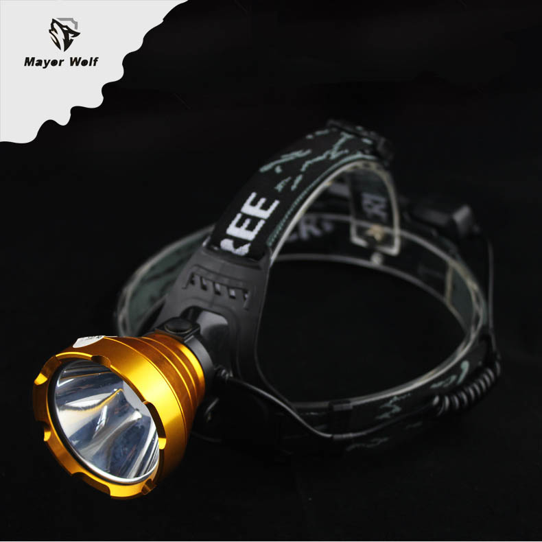 Đèn pin đội đầu, đèn pin đội đầu siêu sáng T-017 - MAYOR WOLF