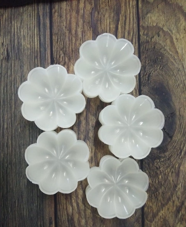BỘ 20 KHUÔN NHỰA LÀM RAU CÂU, BÁNH BÒ HÌNH TRÁI BỨA 6 CM ( CHỊU ĐƯỢC NHIỆT LÒ HẤP)