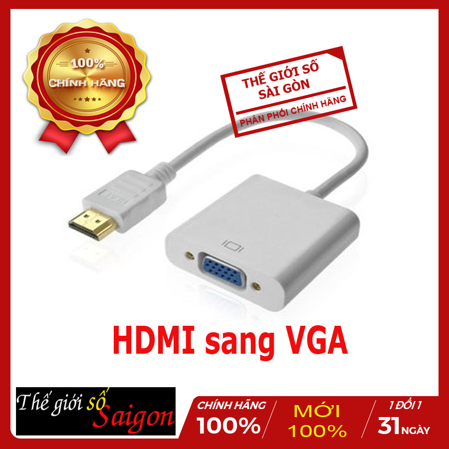 Cable Converts HDMI to Vga