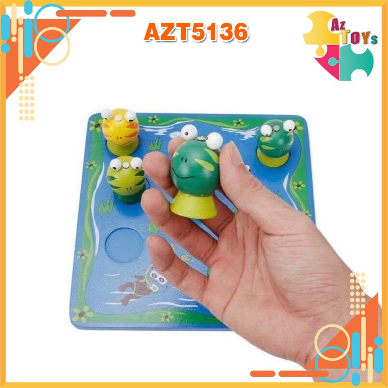 [HCM]Bộ Đồ Chơi Gỗ Câu Ếch 2 Cần - AZT5136