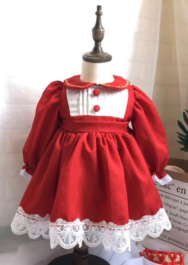 VÁY ĐỎ NOEL BÉ GÁI