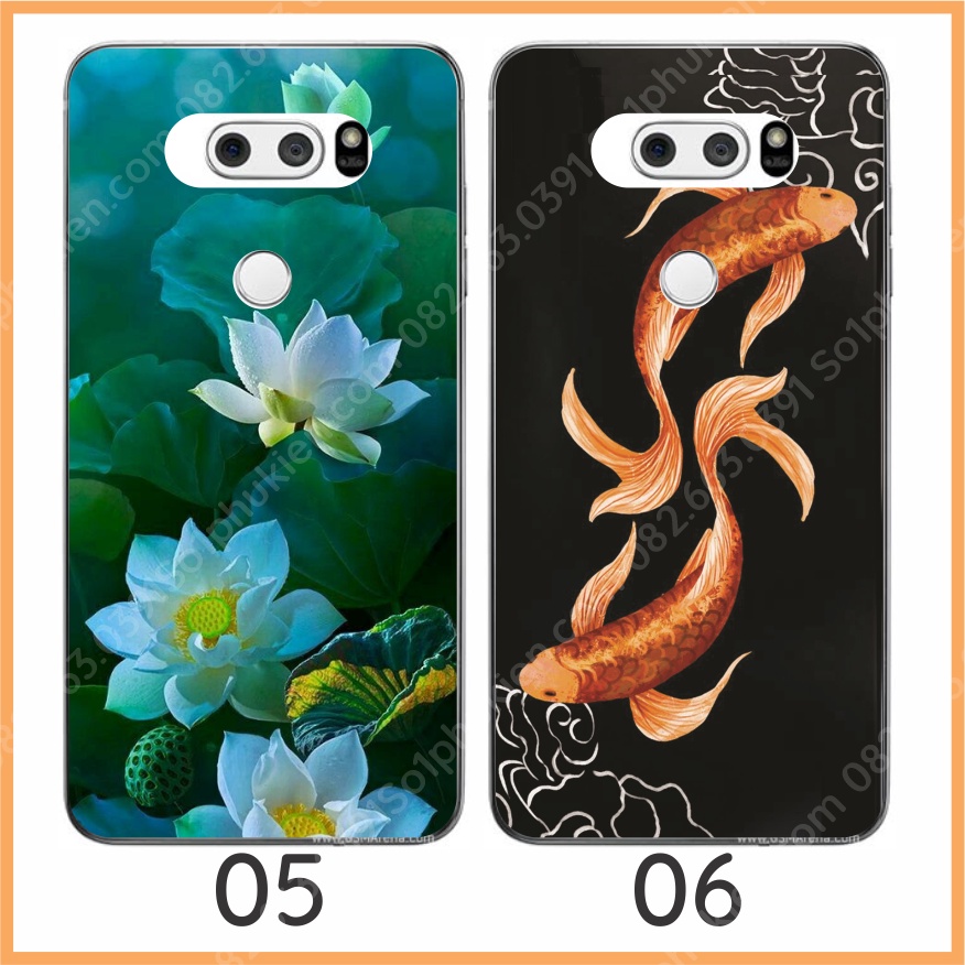 Ốp lưng lg v30 v30 plus v30s thinq , v35 , v40 v40 thinq , v50 v50s v50 thinq dẻo in hình thư pháp nhiều mẫu