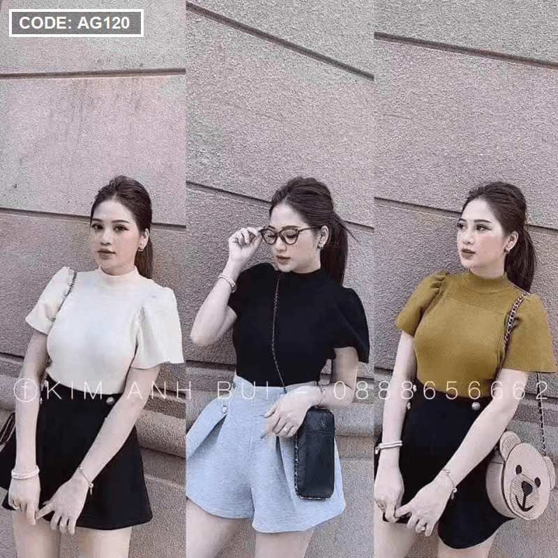 Áo len cánh tiên- chất len xịn ôm body bao đẹp
