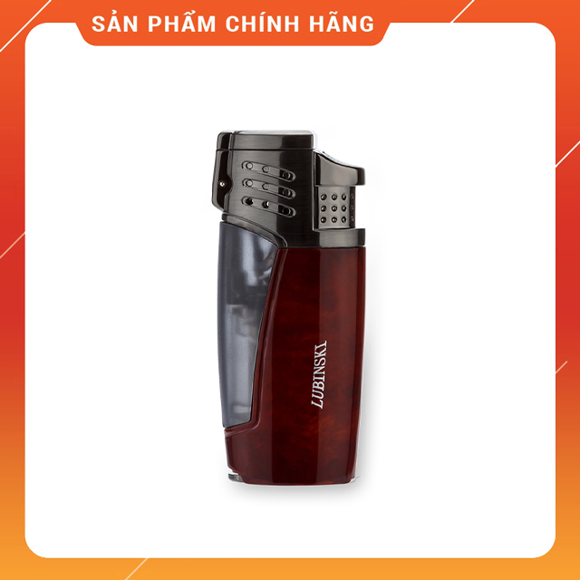 Hộp Qụet Bật Lửa Khò 3 Tia Kiêm Đục X.I.G.A Lubinski SK43 Thiết Kế Độc Lạ Lửa Khò Mạnh Mẽ - Dùng Gas Cao Cấp