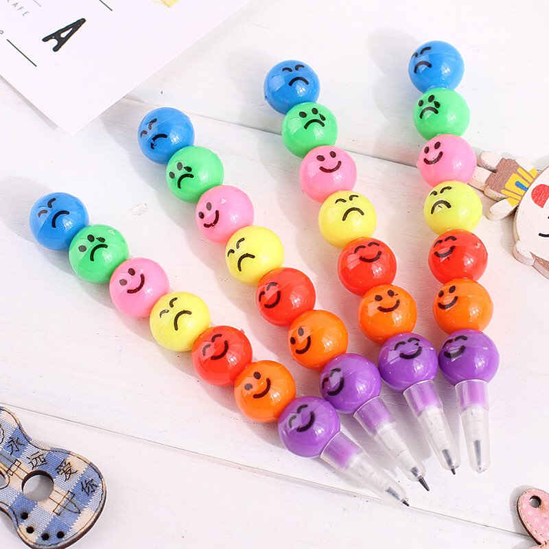 ComBo 50 Bút Chì Khúc Mặt Cười Cảm Xúc