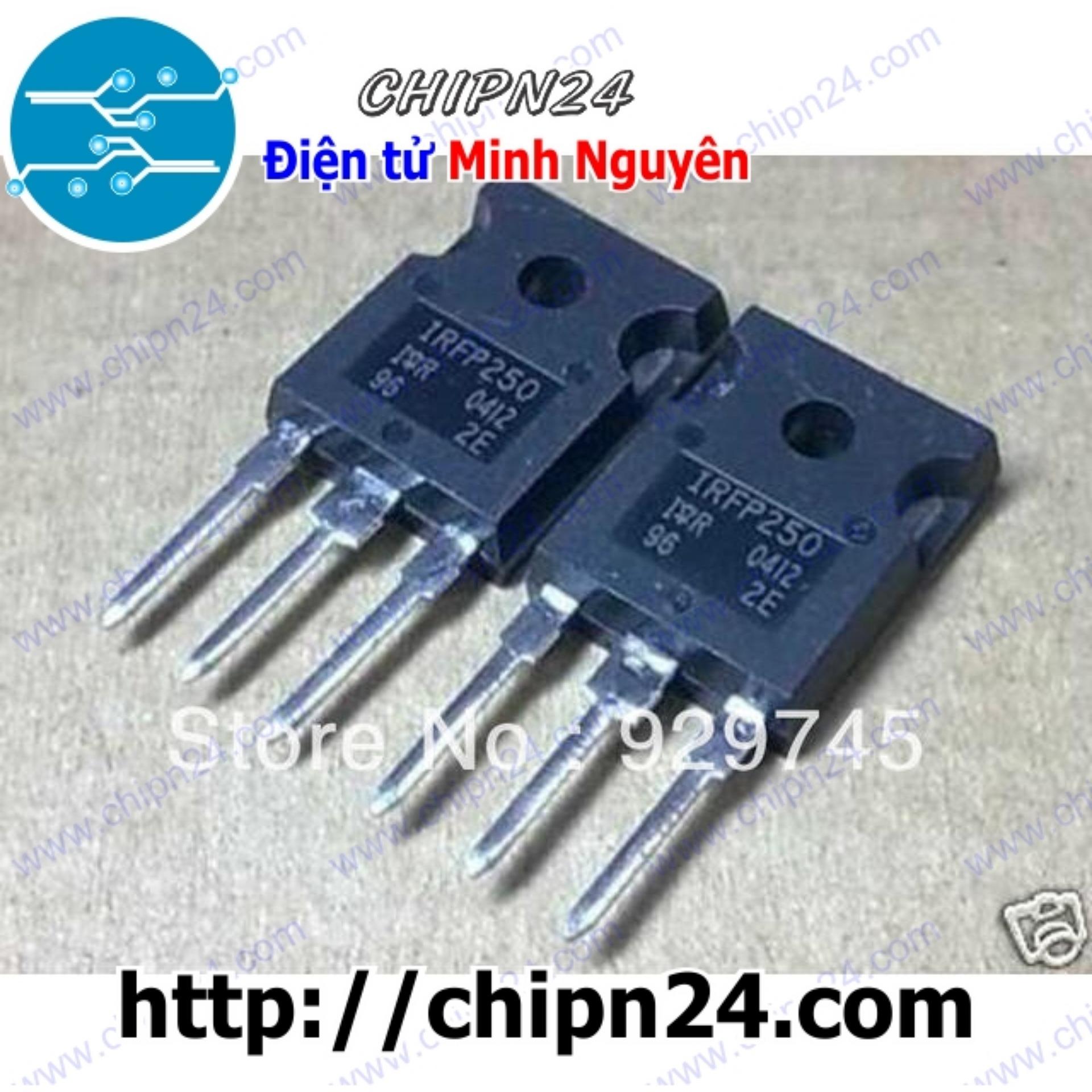 [1 con] (KT1) Mosfet IRFP250 TO-247 30A 200V Kênh N (IRF250 250)