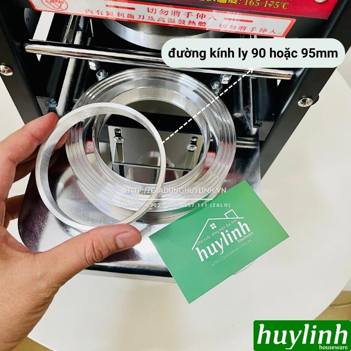 Máy dập nắp cốc bán tự động ETON ET-A1 [Tự động dập nắp - tự động cuộn màng] [Máy ép miệng ly Eton A1]