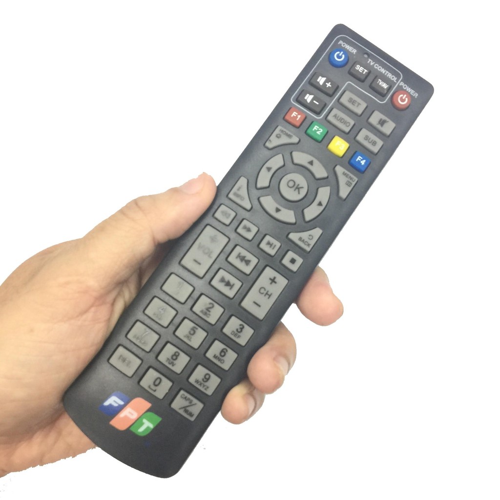 Remote điều khiển đầu FPT Play Box mới, Remote đầu thu truyền hình FPT