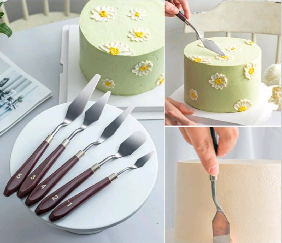 Bộ bay 5 chiếc , làm mịn bánh kem.