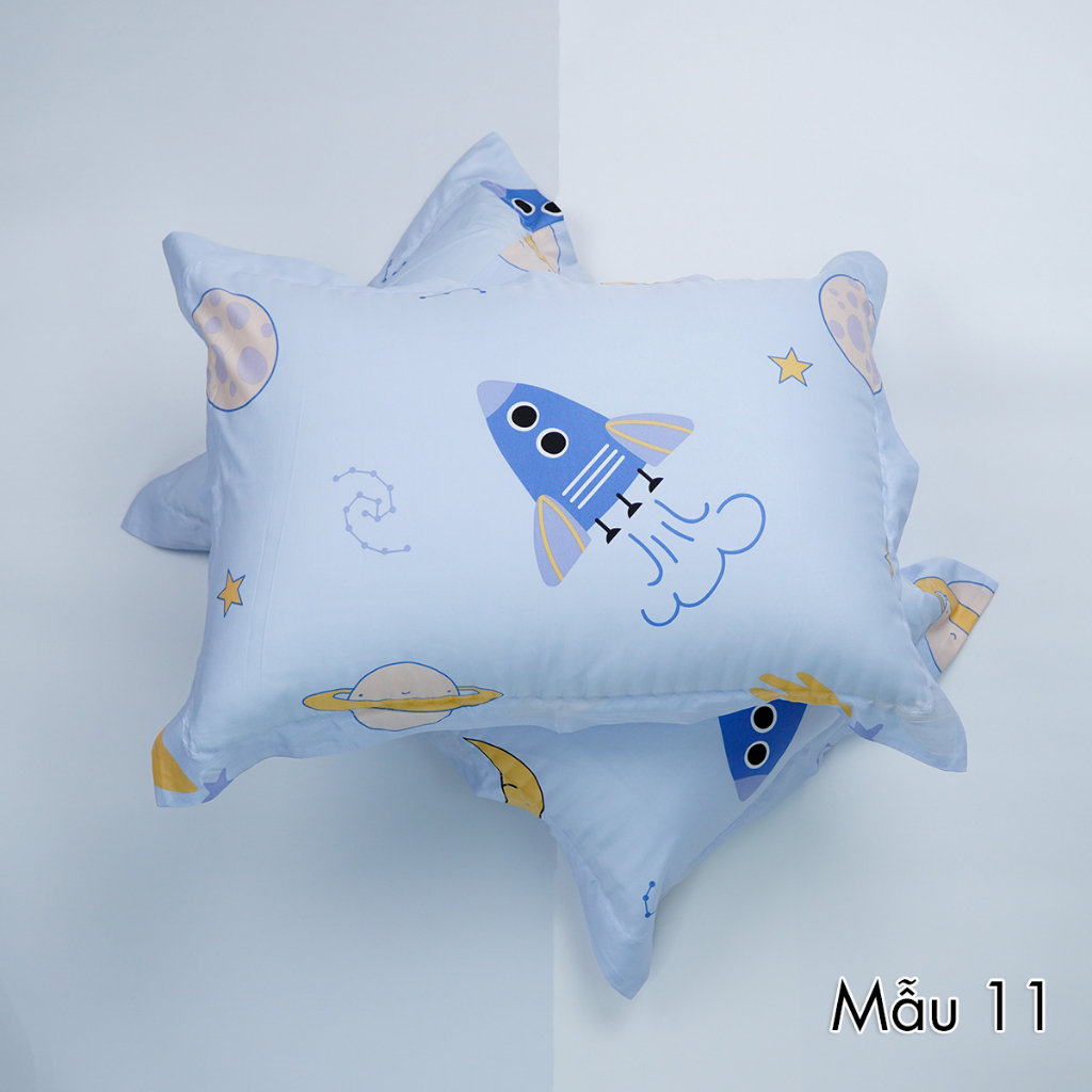 Vỏ gối nằm Lụa Tencel Microfiber REE Bedding kích thước 50x70 mềm mịn