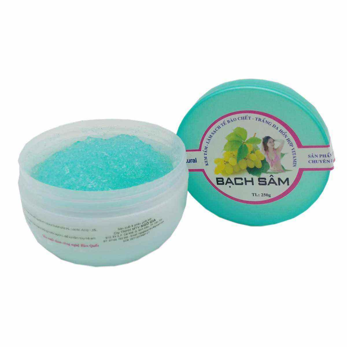 Kem tẩy tế bào chết - trắng da toàn thân bạch sâm z15 250g