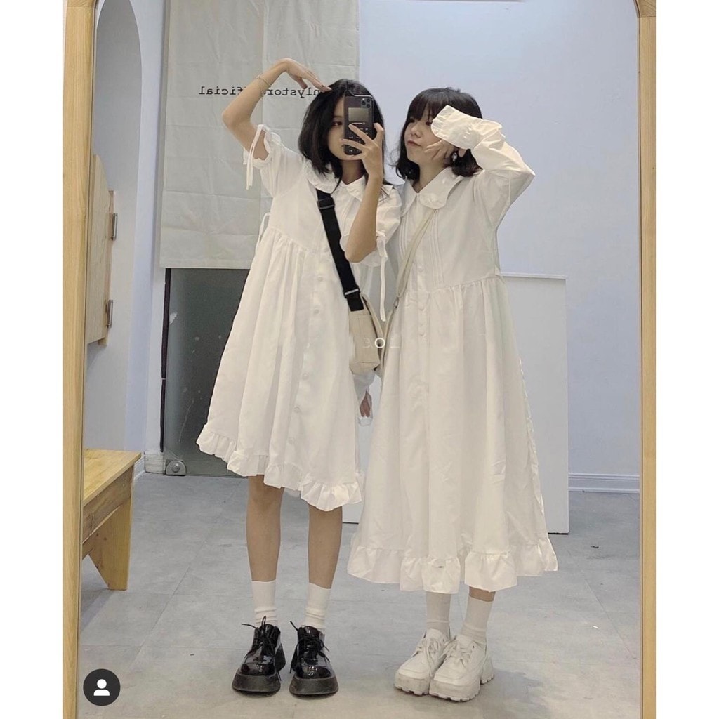 Sẵn set2 đen S,M|Set váy yếm Nhật cute nhiều mẫu (có ảnh thật) - Quần yếm |  ThờiTrangNữ.vn