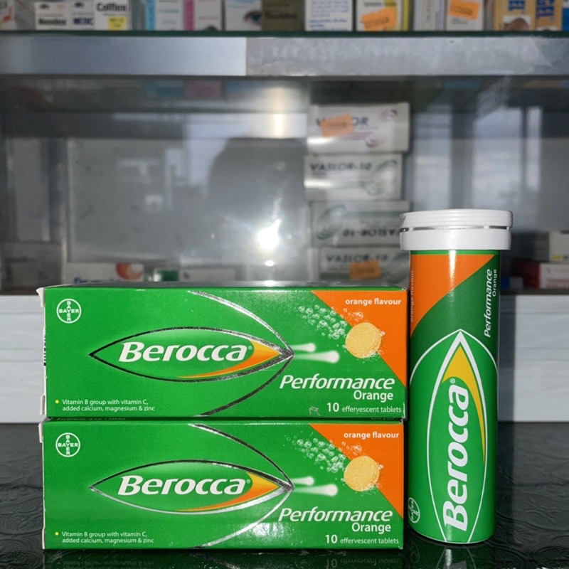 Sủi cam Beroca Tuýp 10 Viên (Hàng Cty)