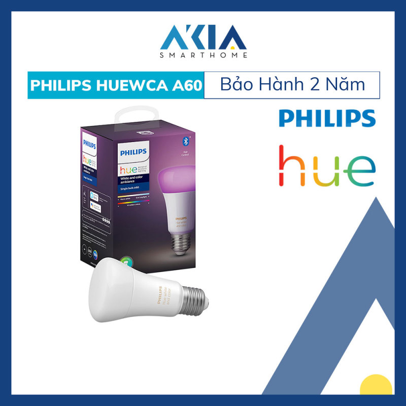 Bóng Đèn Thông Minh Philips HueWCA 9W A60 E27 - Hàng Chính Hãng