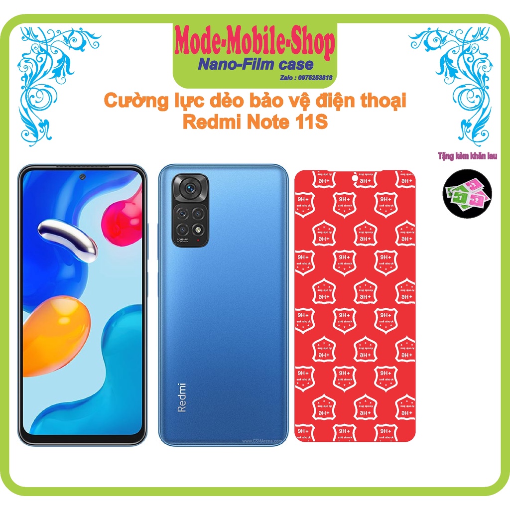 cường lực dẻo bảo vệ màn hình điện thoại redmi note 11s