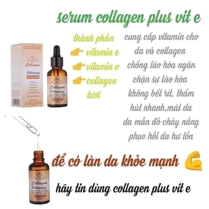 Serum Collagen Plus Vit E chai 30ml