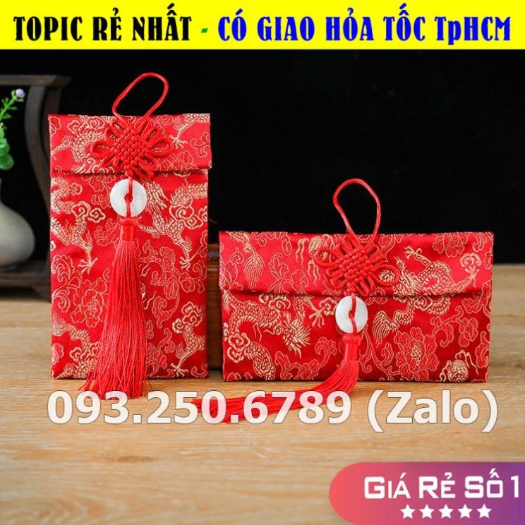 [SIÊU RẺ] Bao Lì Xì Vải Gấm Cao Cấp SIÊU RẺ (Giá 1 Bao) (Ảnh Thật)