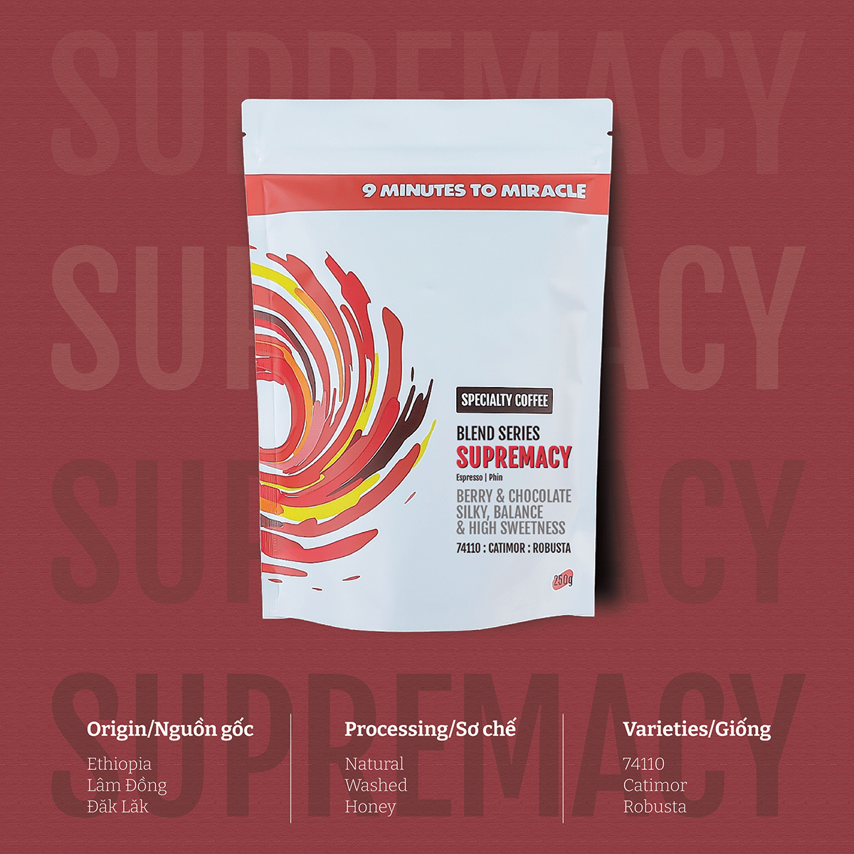 9'2M Signatures: The Supremacy Blend | Specialty Coffee