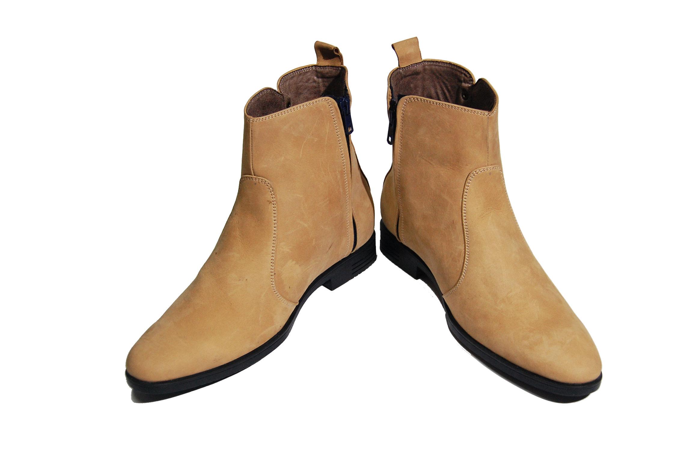 [HCM]Giày boot nam da bò thật. Bảo hành 12 tháng.MS: B139