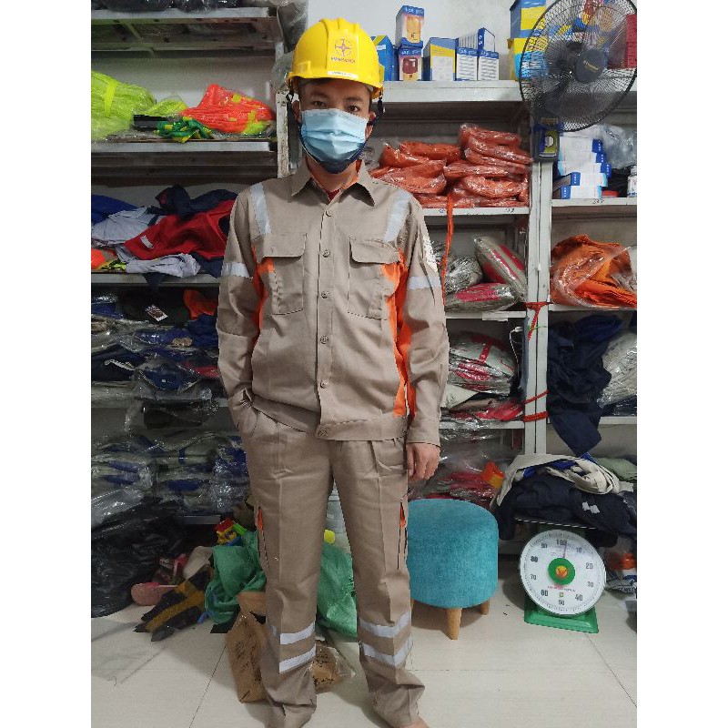 quần áo điện lực hàng nhà máy