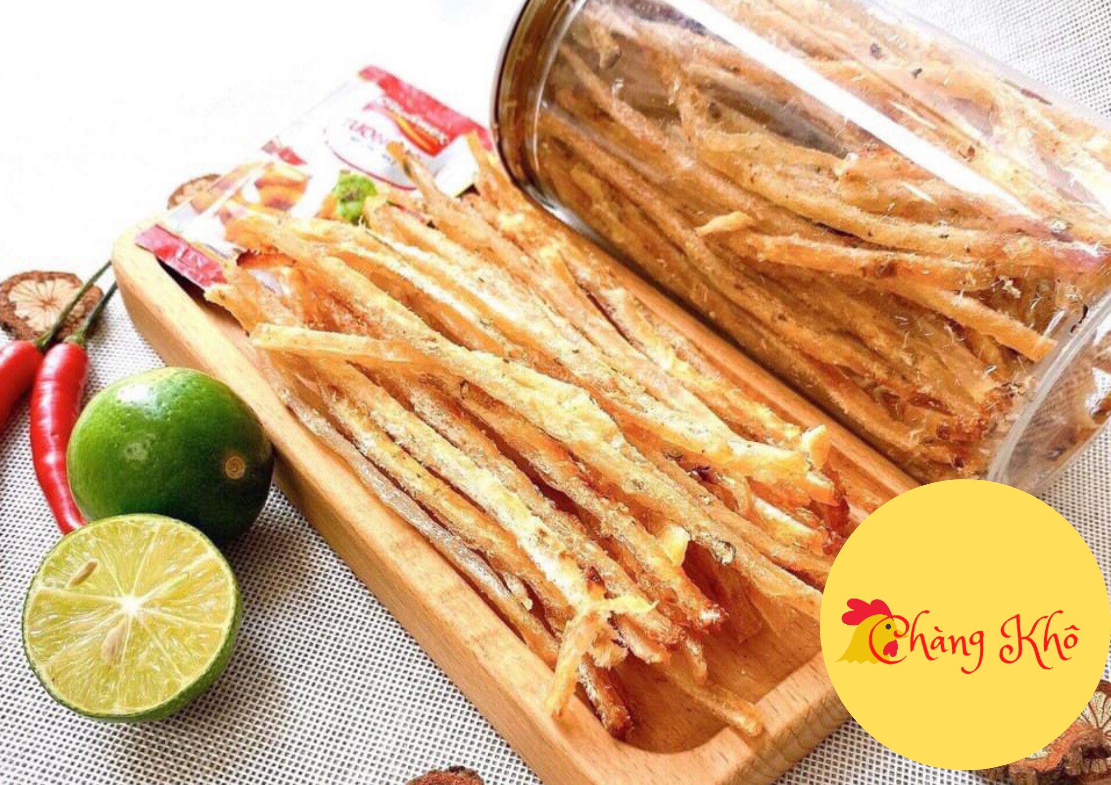 (ĂN LÀ GHIỀN) 200g CÁ THIỀU QUE