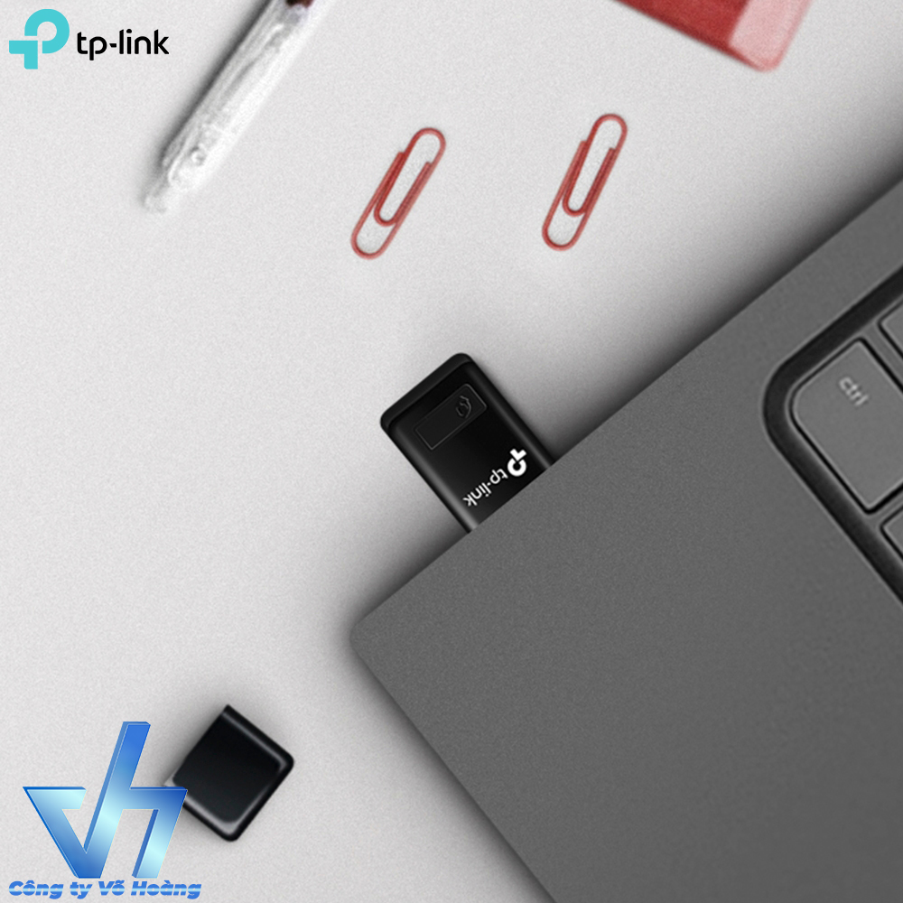 Bộ 2 USB thu sóng Wifi TP-Link 823N (Đen)