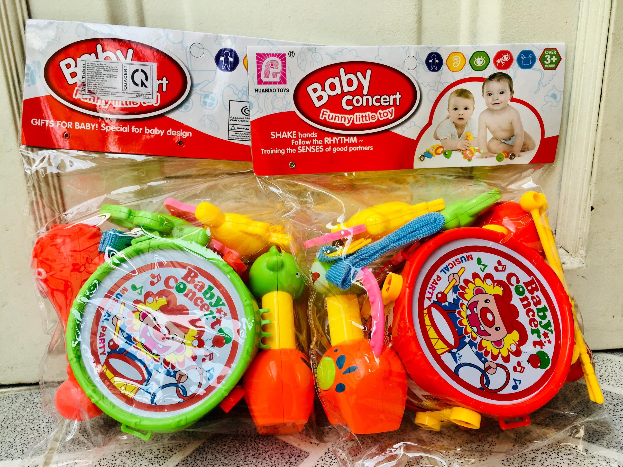 Bộ Đồ Chơi Trống Lạc Cho Bé