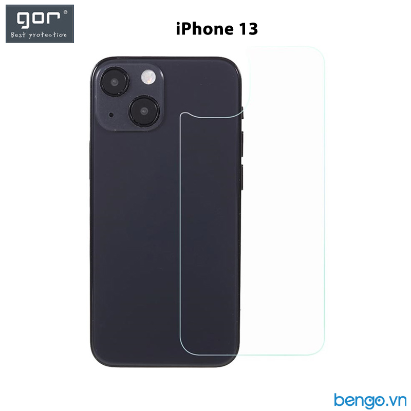 Dán cường lực mặt lưng iphone 12/12 pro/12 mini/13/13 mini gor 2.5d