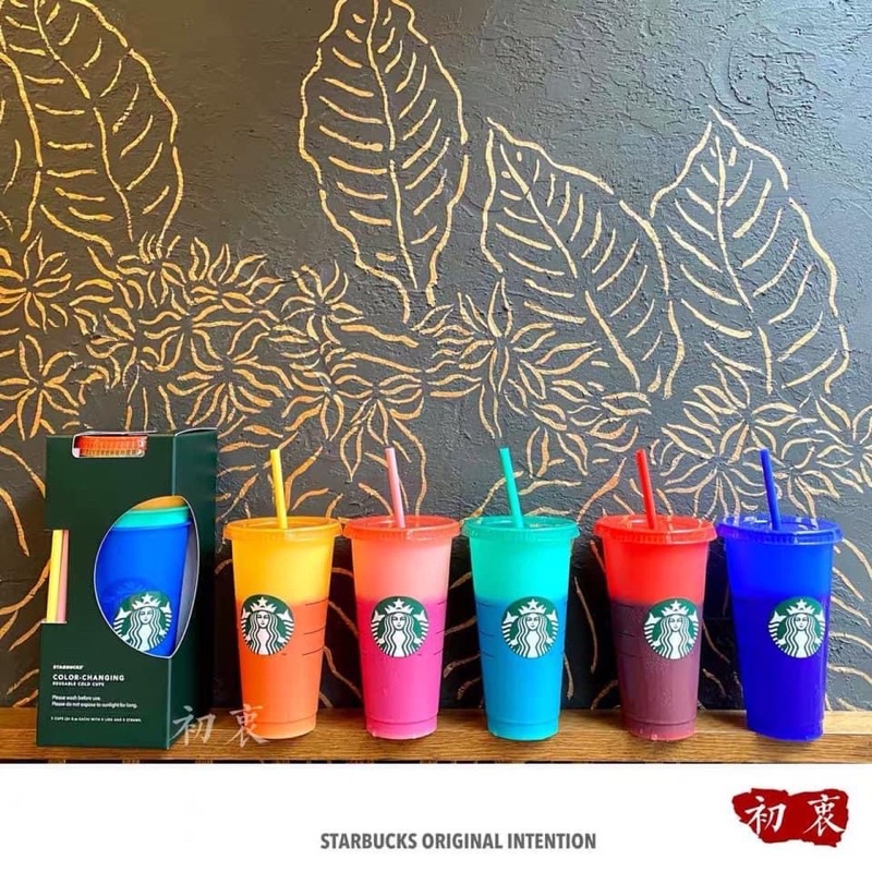 SÉT 5 CỐC - LY ĐỔI MÀU STARBUCK SIÊU HÓT HÍT