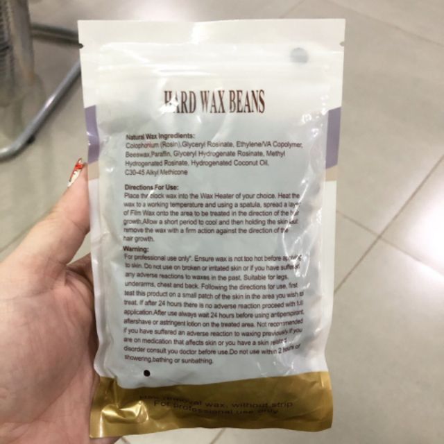 Sáp Wax Lông Nóng Hạt Đậu 100g