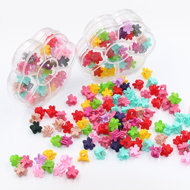 🎁 50K🎁 Set 10 Kẹp Mini Hình Bông Hoa Gắn Tóc