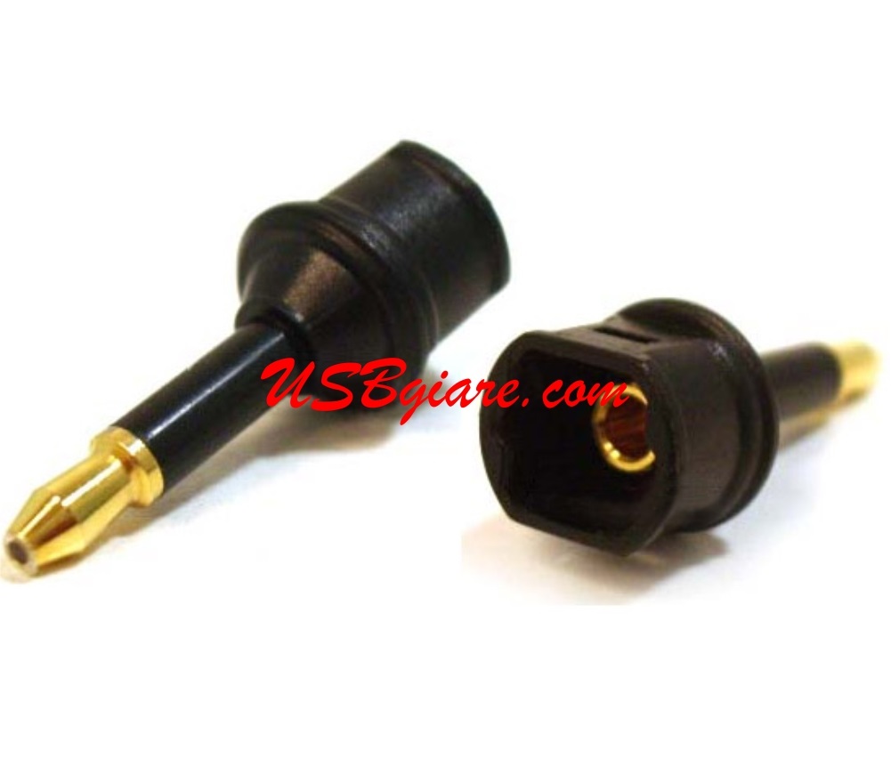 ĐẦU CHUYỂN 3.5MM MINI TOSLINK SANG TOSLINK OPTICAL
