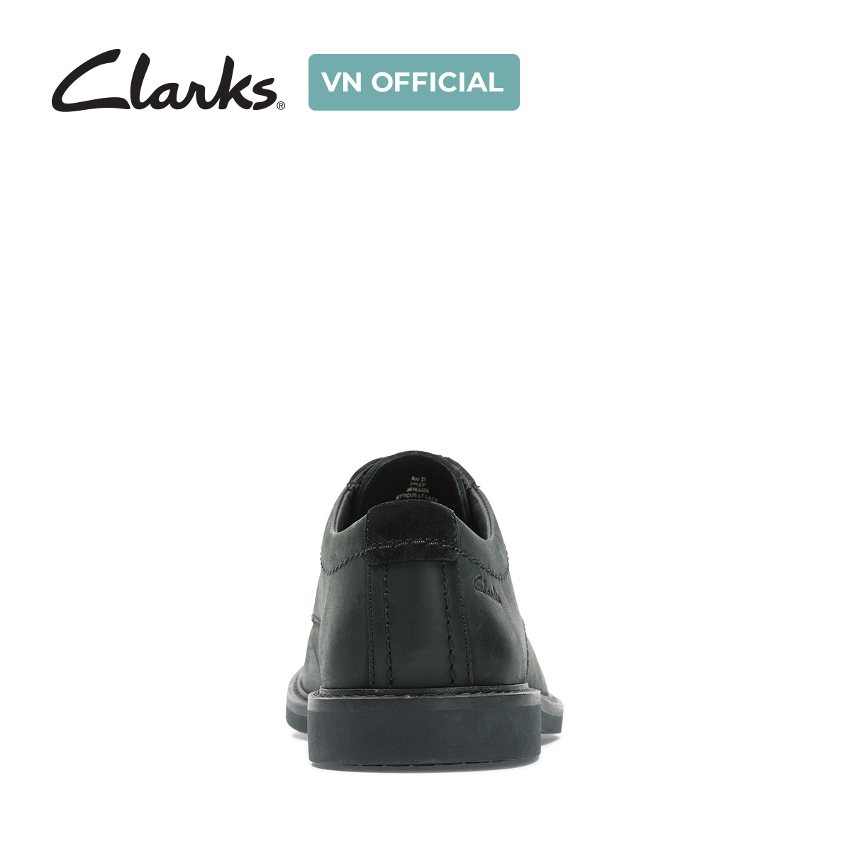 Clarks Men's Leather Western Shoes - Atticus Ltlace