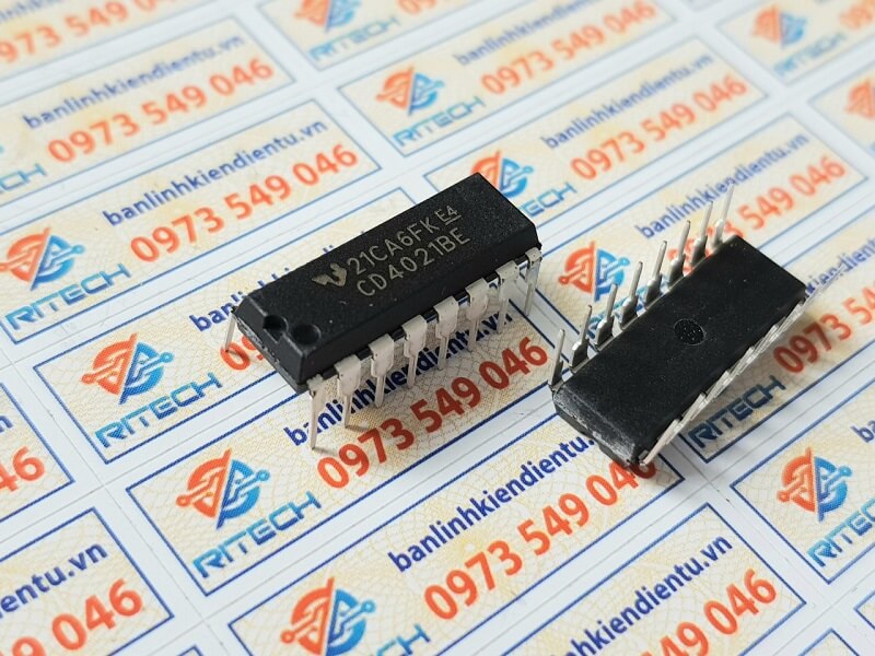 Combo 5 chiếc dip 16 cd4021be, cd4021 ic số