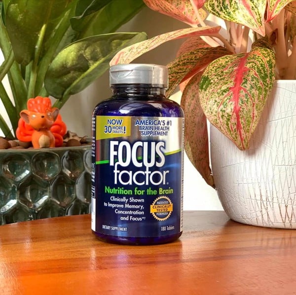 Viên uống bổ não Focus Factor 180 viên