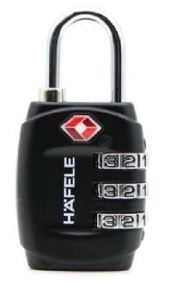 [HCM]Khóa số vali túi du lịch locker Hafele chuẩn TSA dạng khóa bộ 3 số xoay an toàn dễ sử dụng