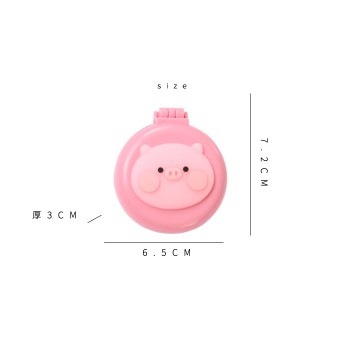 Gương Hoa Cầm Tay Kèm Lược