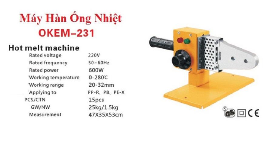 Máy Hàn Ống Nhiệt Cao cấp 20-32 600W