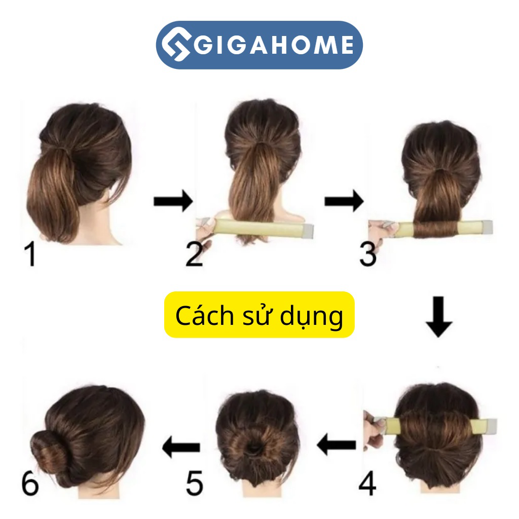 Dụng Cụ Búi Tóc Kiểu Pháp Đa Năng GIGAHOME Nhanh Chóng 8004