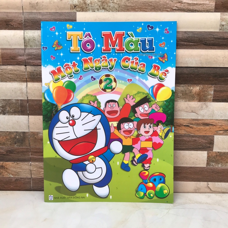 Tập tô màu cho bé dorremon [ VPP Trí Nhân ]