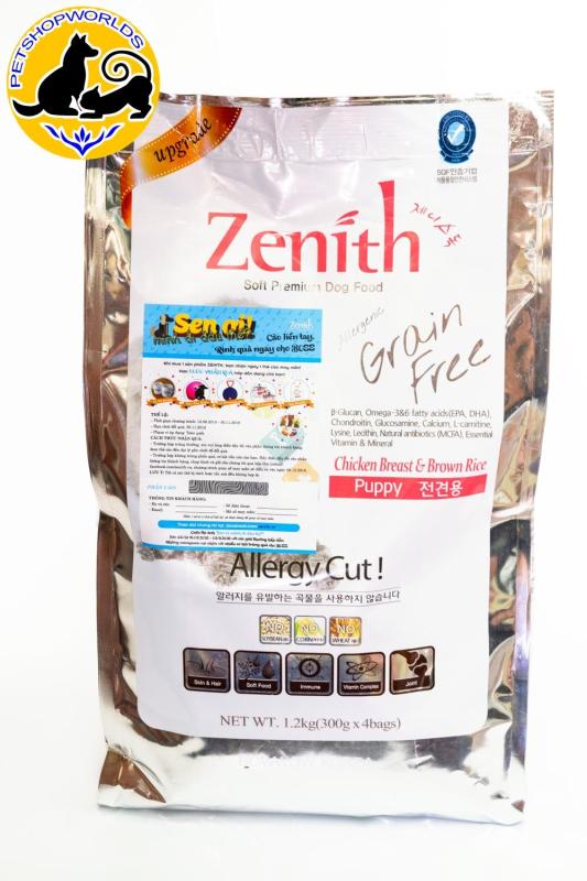 Thức ăn hạt mềm cho chó con Zenith 1.2kg