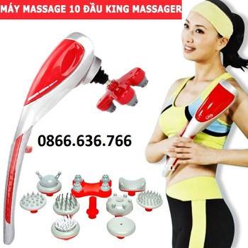 Máy matxa cầm tay 10 đầu